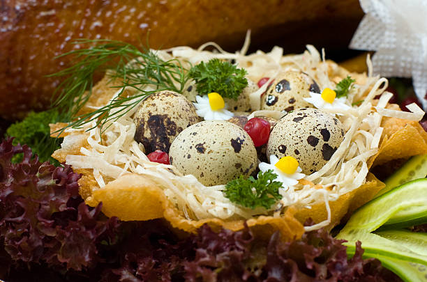 salad with egg