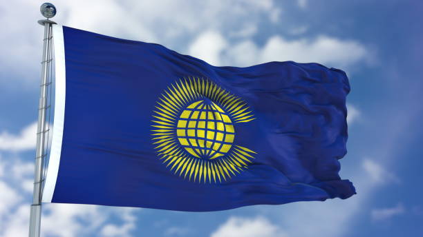 Commonwealth of Nations Waving Flag