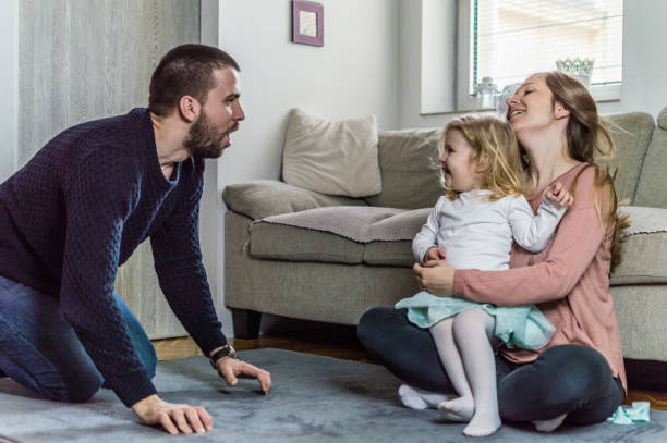 istock Family moments at home 941562892