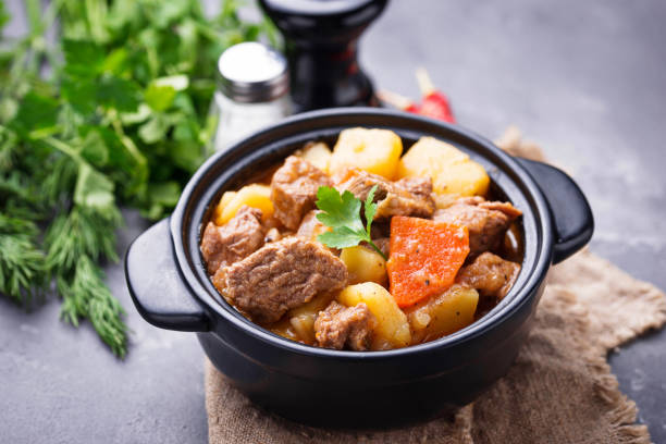 istock Beef stew with potato and carrot 941567170