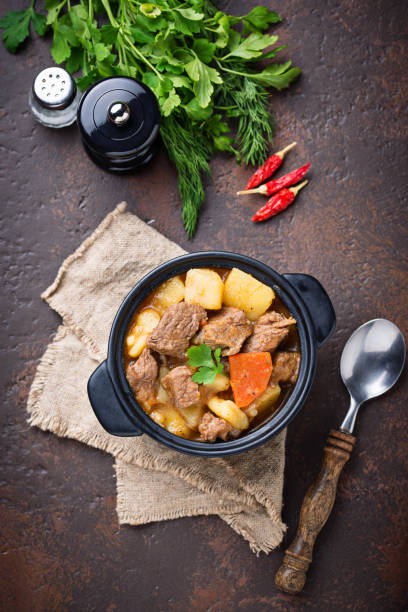 istock Beef stew with potato and carrot 941567286