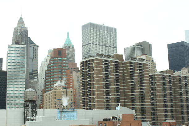 istock Downtown brooklyn, new york on a cloudy day 941570136
