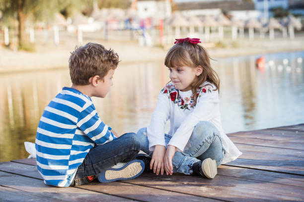 istock Happy kids  having a good time 941571206