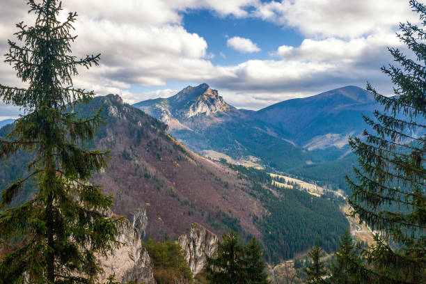 istock Mountain landscape in autumn season. 941579160