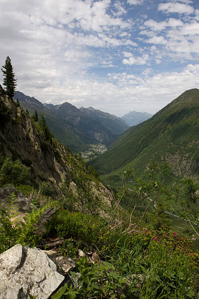 istock Beautifull valley in the Alpes 94157951