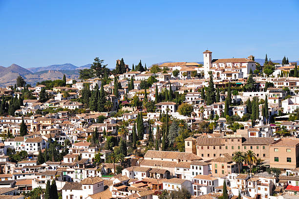 istock Aerial View of Granada, Spain from the Alhambra 94158148