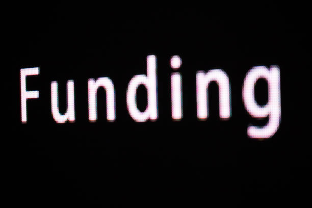 istock Funding letter in the billboard led display panel 941582262