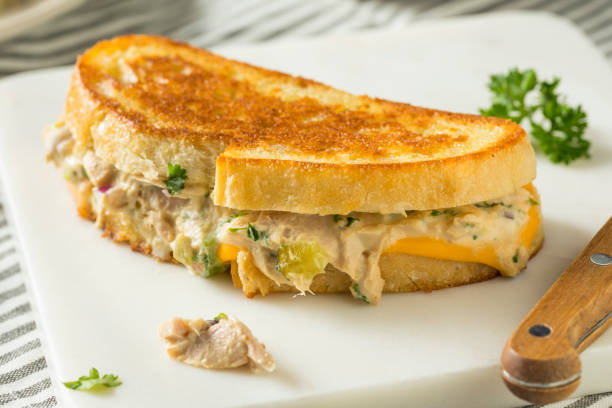 istock Homemade Toasted Tuna Melt Sandwich 941587592