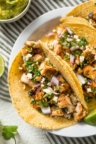istock Homemade Chicken Tacos with Onion 941591374