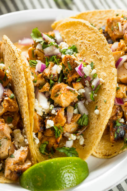 istock Homemade Chicken Tacos with Onion 941591422