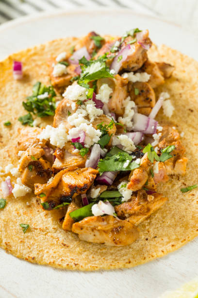 istock Homemade Chicken Tacos with Onion 941591438