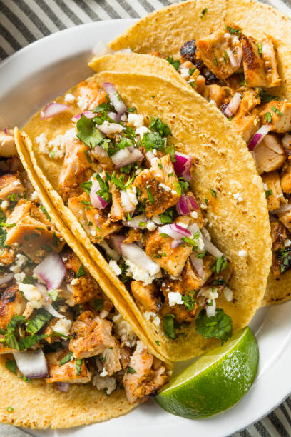 istock Homemade Chicken Tacos with Onion 941591482