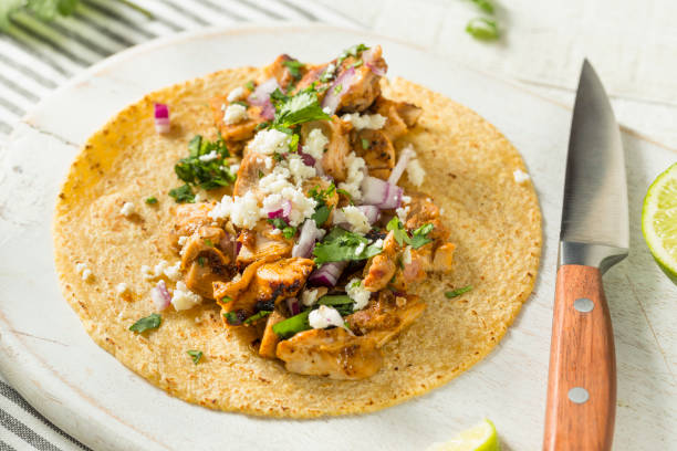 istock Homemade Chicken Tacos with Onion 941591522