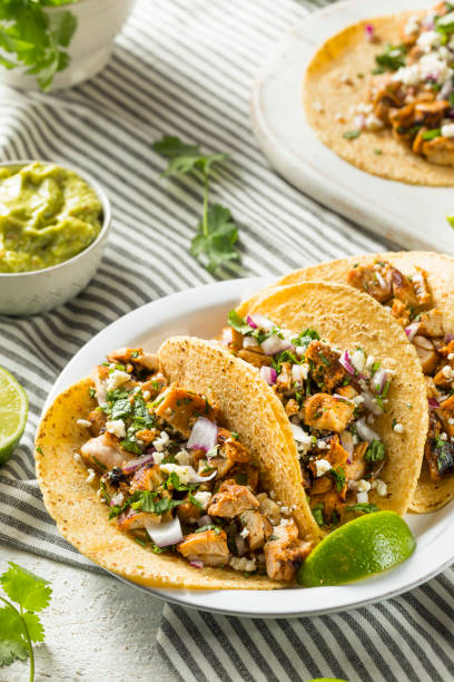 istock Homemade Chicken Tacos with Onion 941591752