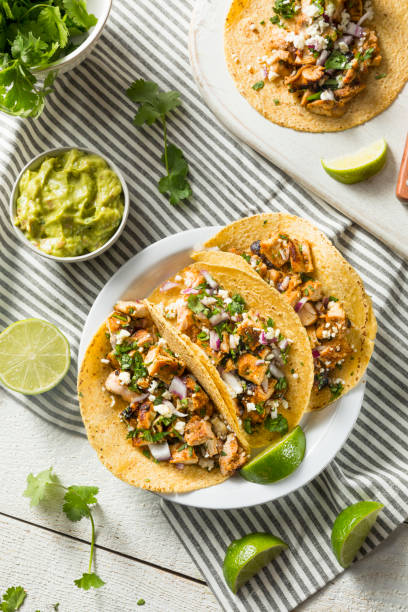 istock Homemade Chicken Tacos with Onion 941591900