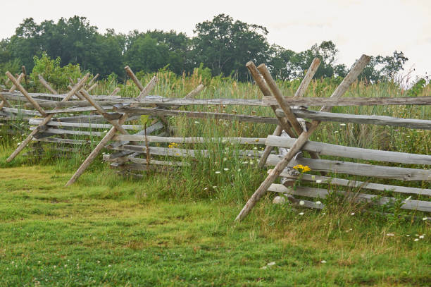 istock Picket fences at Gettysburg battle field 941592670