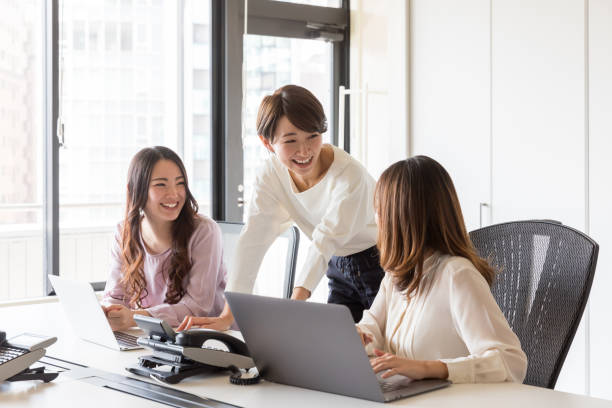 istock asian businesswomen working in office 941593426
