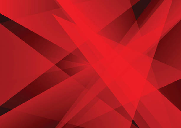 istock Red color geometric abstract background modern design, Vector Illustration for your business 941599692