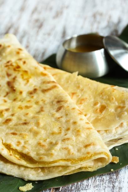 istock Puran Poli / Holige/ Obbattu - Indian sweet flatbread, selective focus 941615076