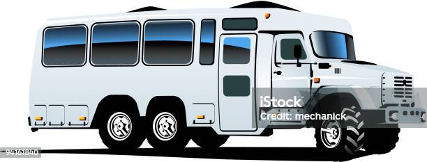 Wszystkie Teren Autobus - Stockowe grafiki wektorowe i więcej obrazów Autobus - Autobus, Autokar, Badanie
