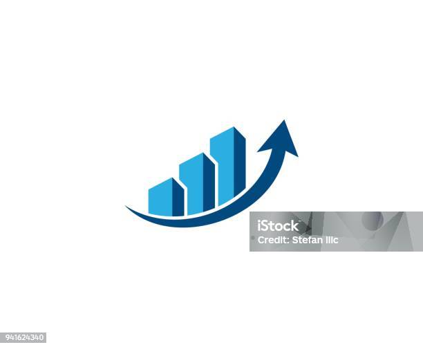 Finanzen Symbol Stock Vektor Art und mehr Bilder von Logo - Logo, Wachstum, Investition