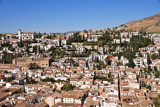 istock Aerial View of Granada, Spain from the Alhambra 94162653