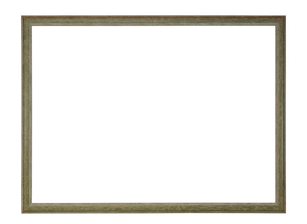 istock Wooden picture frame with clipping path 94162724
