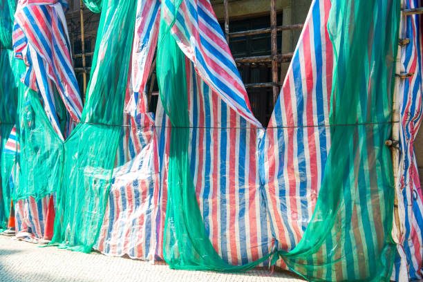 istock The building during the renovation with scaffolding 941638940
