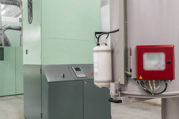 istock equipment at the textile factory 941639238
