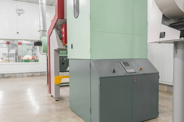 istock equipment at the textile factory 941645086