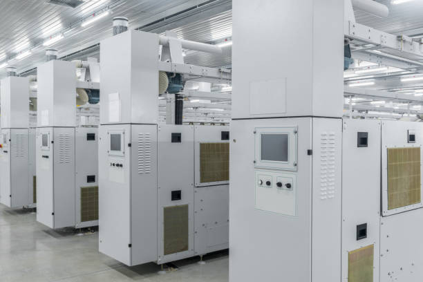 istock equipment at the textile factory 941645816
