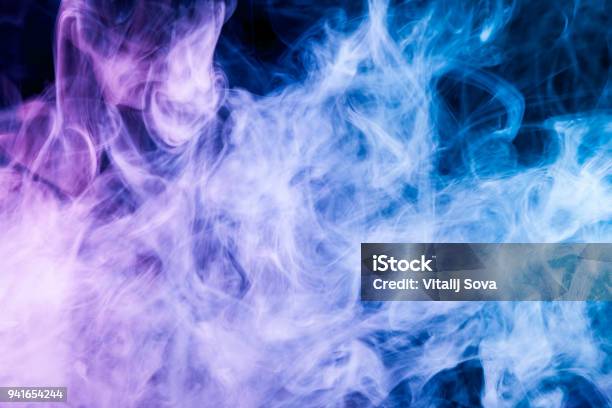 Background From The Smoke Of Vape Stock Photo - Download Image Now - Abstract, Art, Backgrounds