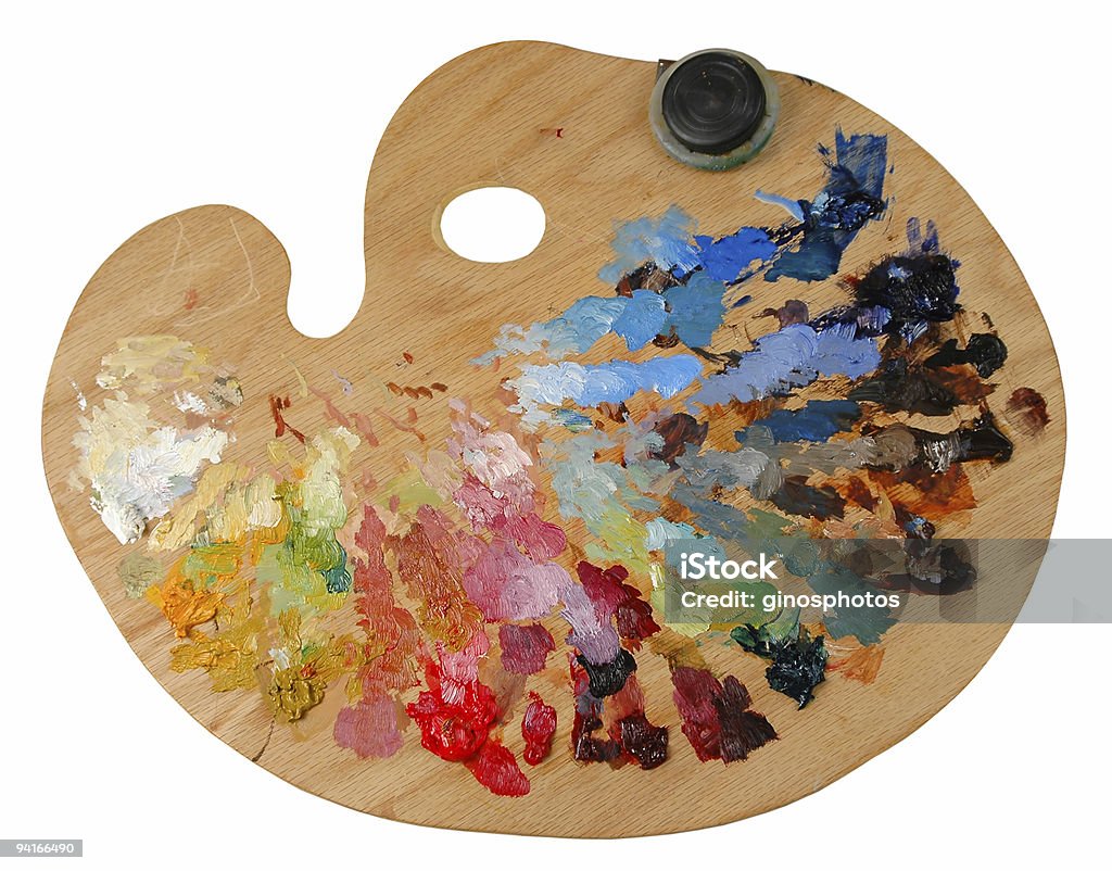 Artist's Palette  Artist's Palette Stock Photo