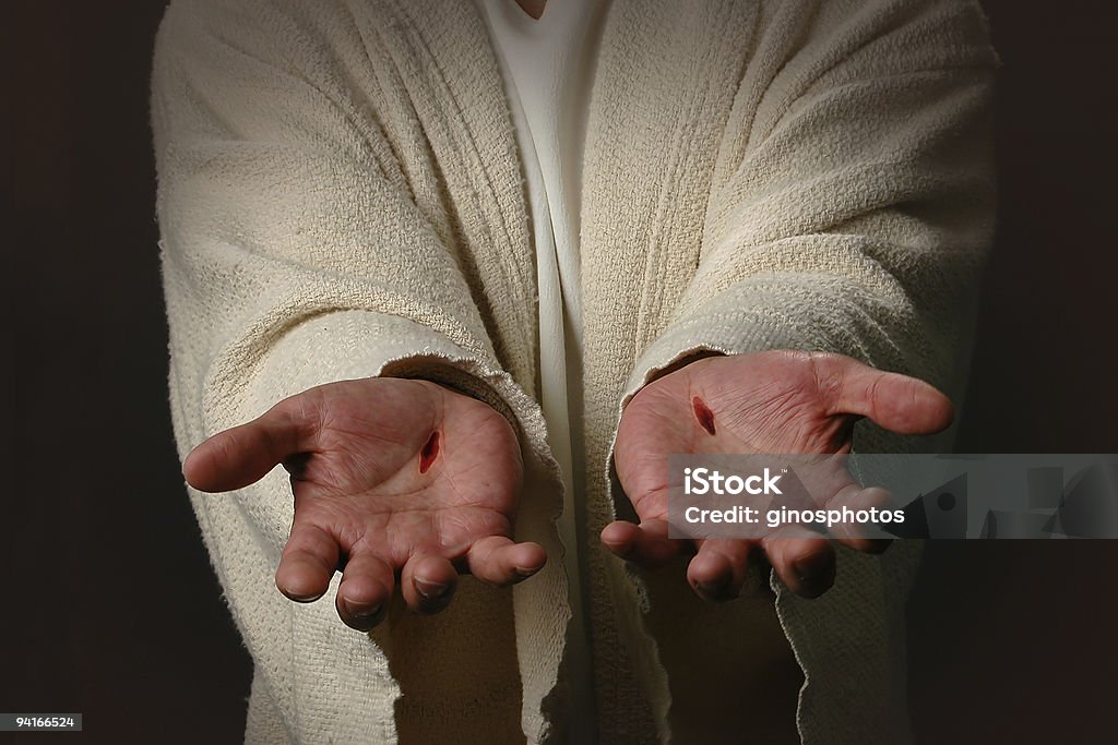 Die Hände von Jesus - Lizenzfrei Jesus Christus Stock-Foto