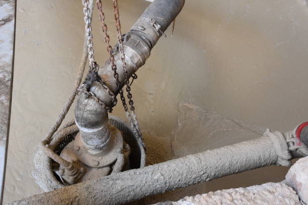istock Pump of water and mud 941665260