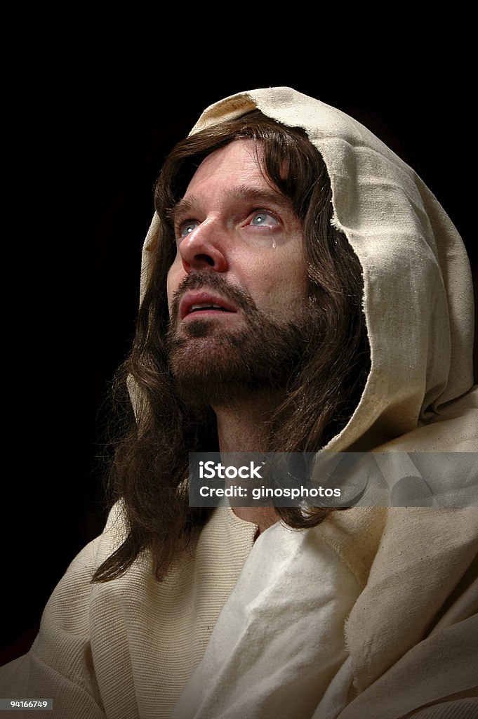 Jesus Cried  Jesus Christ Stock Photo