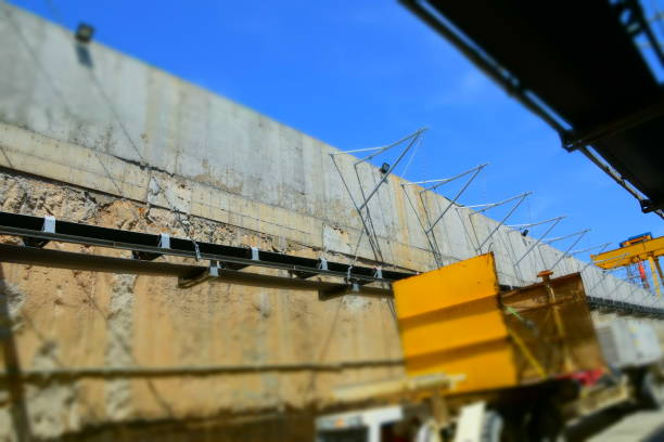istock Two earth conveyors in a tunnel excavation 941668282