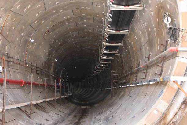 istock Tunnel Excavations for The New Light Train in Israel 941668954
