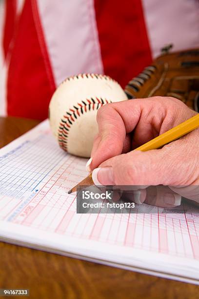 Baseballpunktrichter Stockfoto und mehr Bilder von Sport - Sport, 25-29 Jahre, 30-34 Jahre