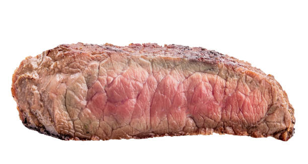 istock Raw beef steak, a piece of meat isolated on white background 941673406