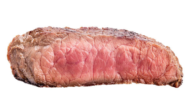 istock Raw beef steak, a piece of meat isolated on white background 941673428