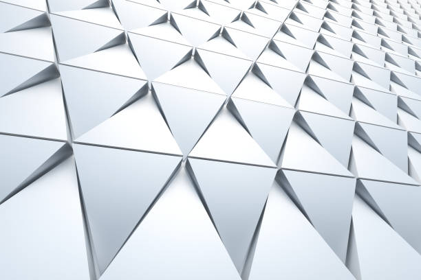 Abstract background of polygonal shape Abstract 3D minimalistic geometrical background of triangles diamond shaped photos stock pictures, royalty-free photos & images