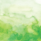 istock Watercolor Green Ombre Backdrop 941681638