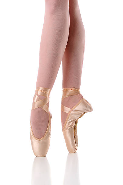istock Ballerina's feet Dancing on Pointe 94168169
