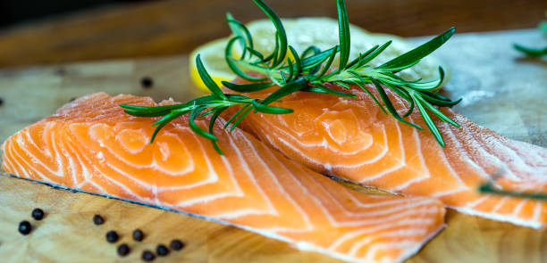 istock Fresh salmon on the cutting board. 941692420