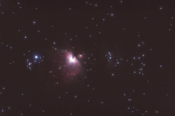istock Orion nebula photographed through a telescope. My astronomy work. 941695132