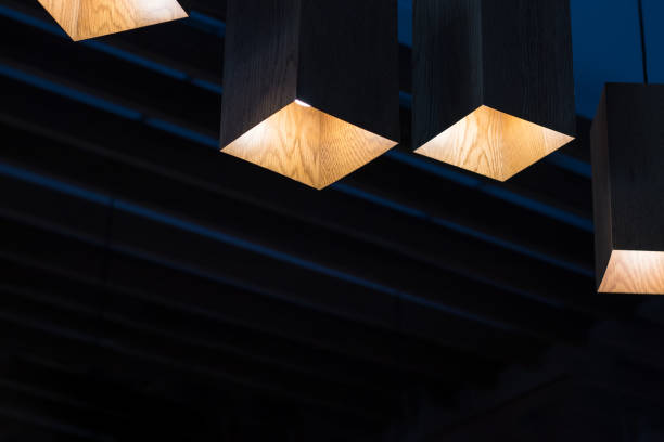 istock Decoration and interior with beautiful lamps. 941698156