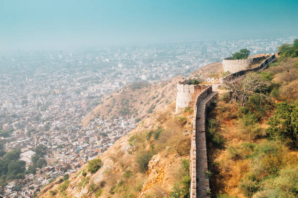 istock City view from Nahargarh Fort in Jaipur, India 941699250