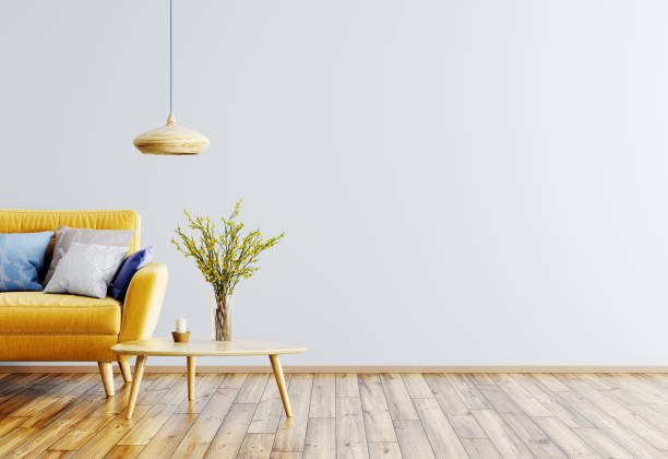 istock Interior of living room with sofa 3d rendering 941706214
