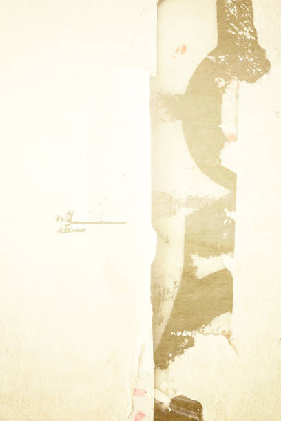 istock Vintage old posters grunge textures and backgrounds 941715608